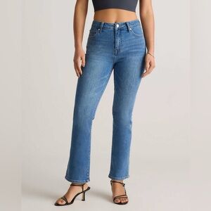 Quince Women's Petite Blue Jeans